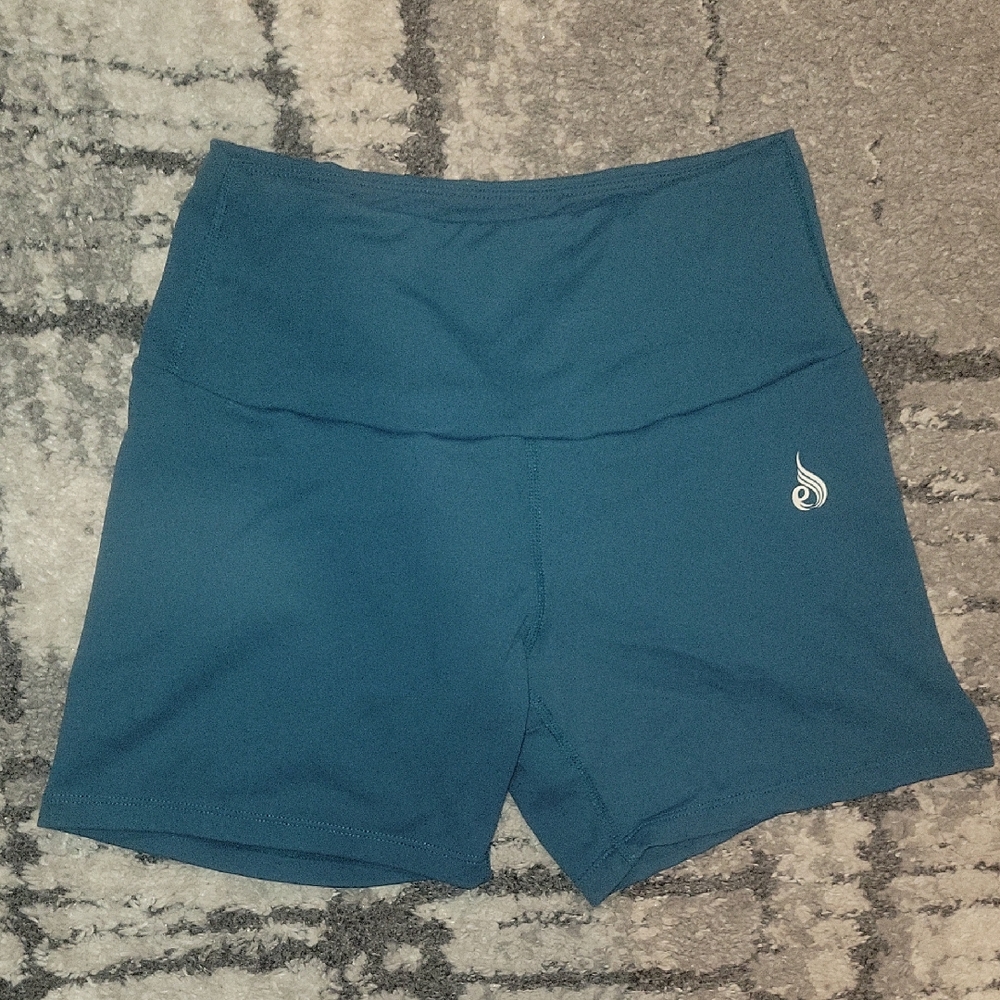 NWOT Ryderwear Teal Athletic Shorts
